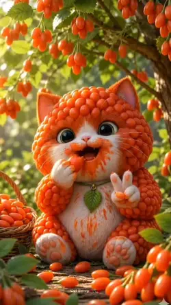 Goji Berry Cat