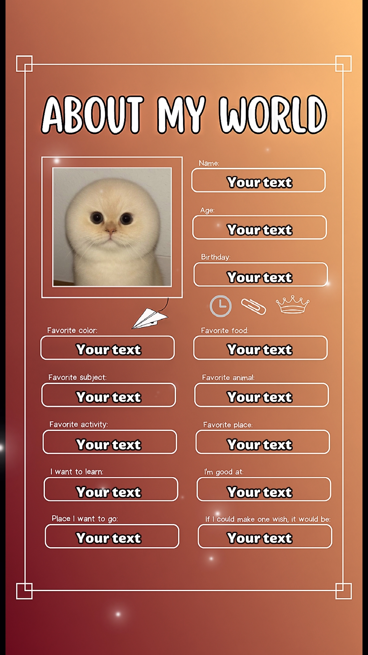 All About Me