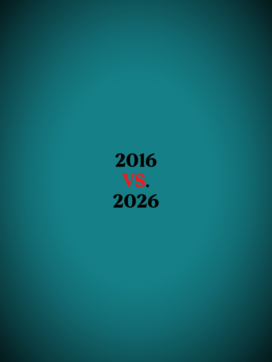 Meu 2016 vs 2026