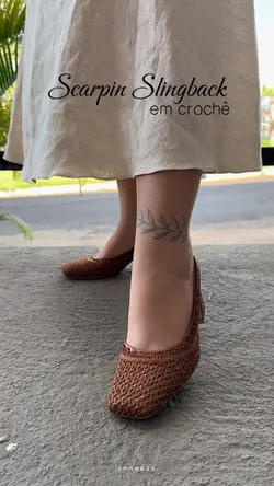 Scarpin Slingback