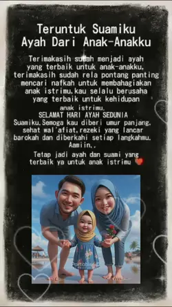 teruntuk suamiku 