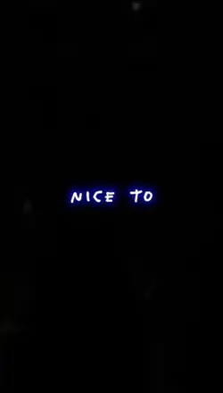Nice to meet you