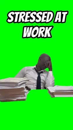 Stressed at work