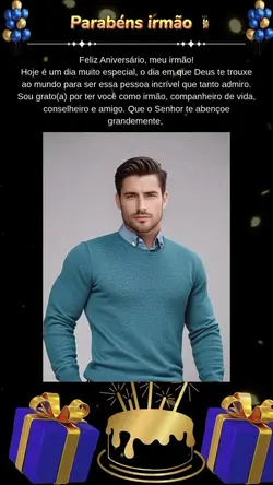 Parabéns irmão 