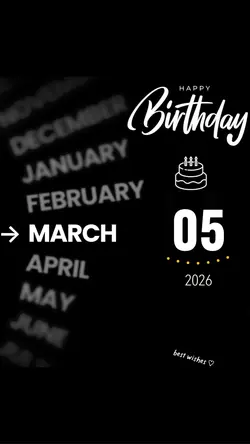 hbd 05 march 2026