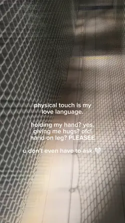 physical touch!