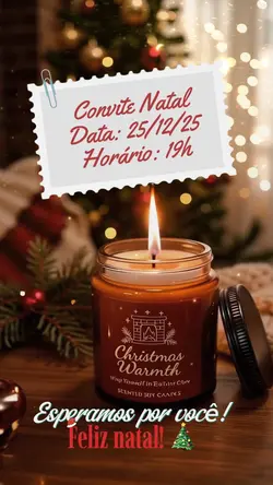 Convite de Natal 🎄 