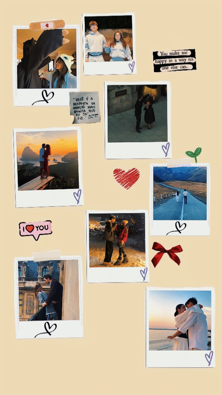 Collage de pareja