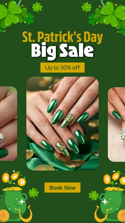 St Patrick’sday sale