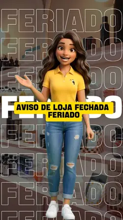 Loja fechada feriado