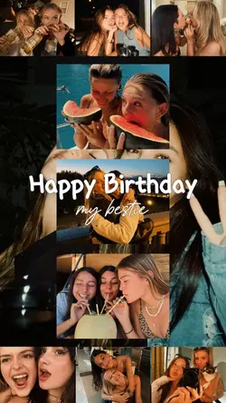 Birthday my bestie