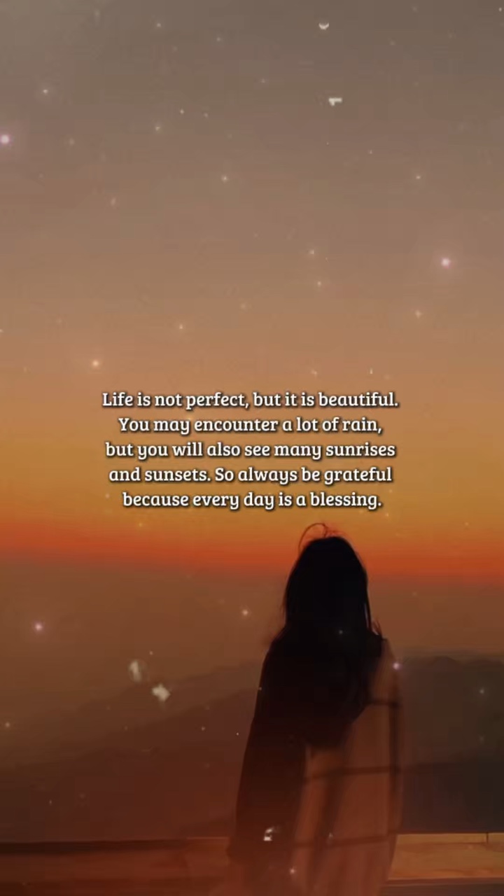 LIFE IS not perfect
