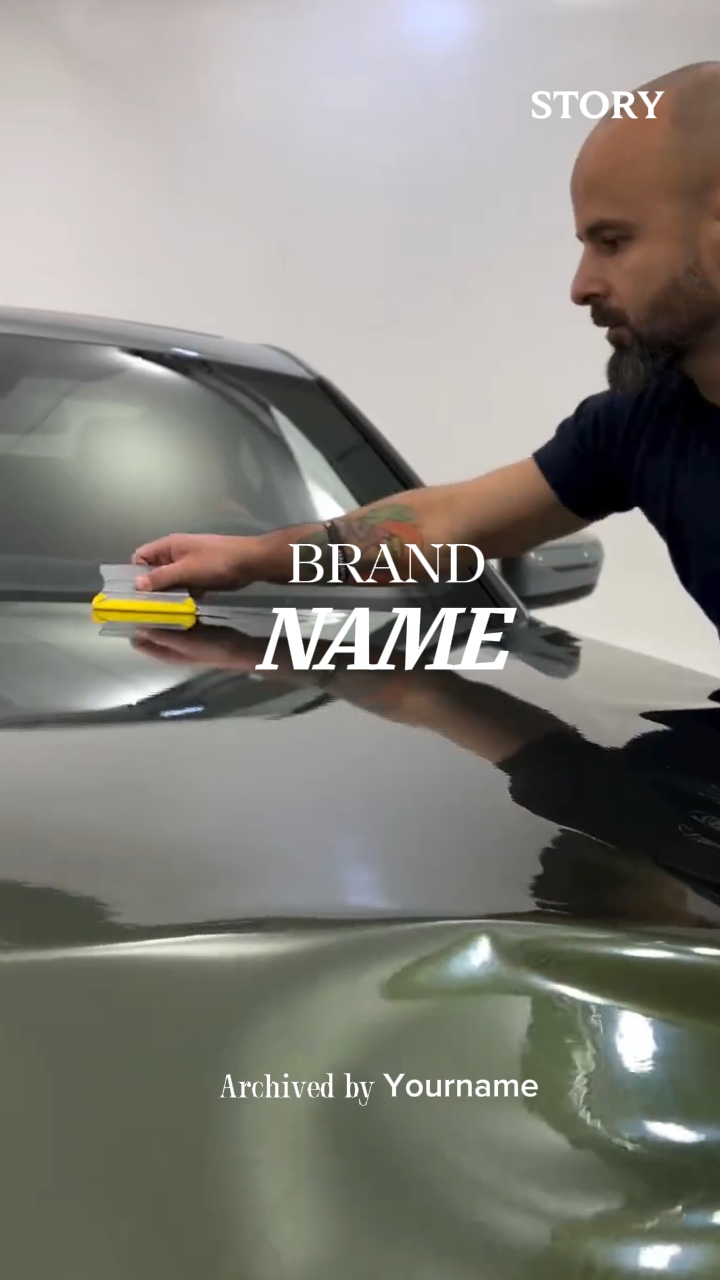 tinting car