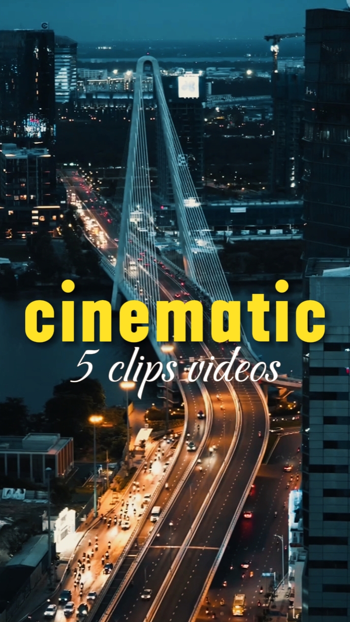 5 clipes vídeos