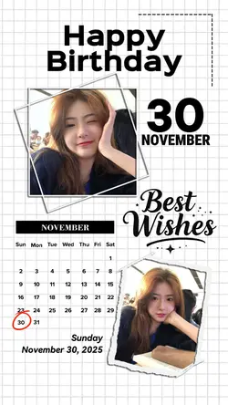 30 NOVEMBER BIRTHDAY