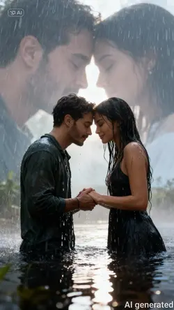 RAIN COUPLE (AI) 👩‍❤️‍👨🌧️