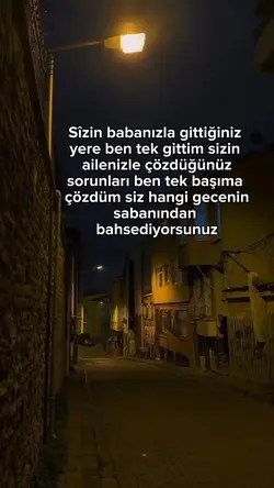 yoruldum