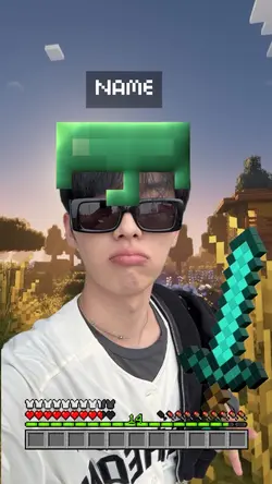Minecraft selfie