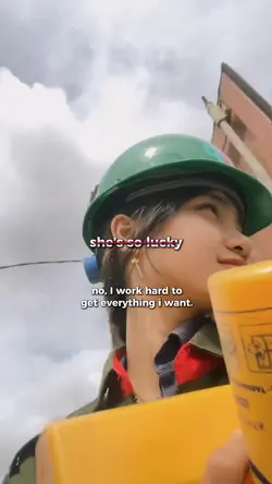She’s so lucky, no