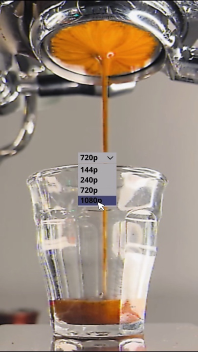 Café tendance de qualité