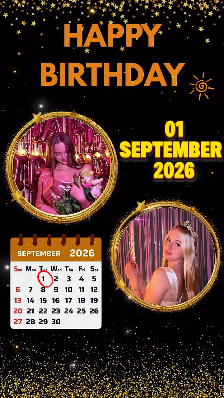 Anniversaire 1er septembre 2026