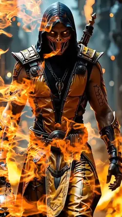 Scorpion fire effect