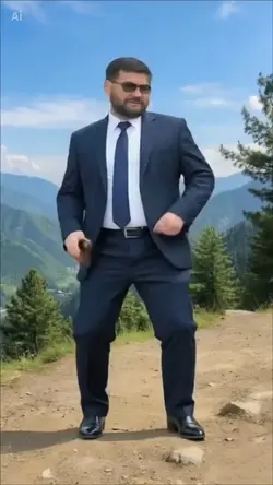 Dance in mountains 
