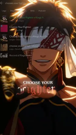 CHOOSE YOUR FIGTHER
