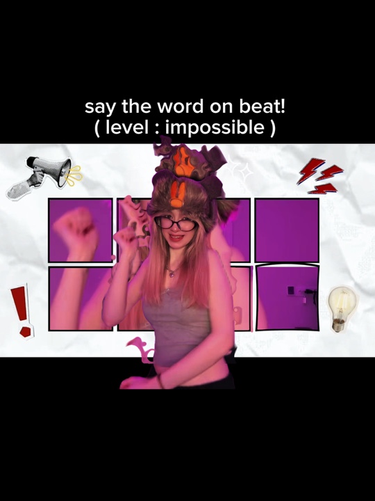 SAY THE WORD ON BEAT