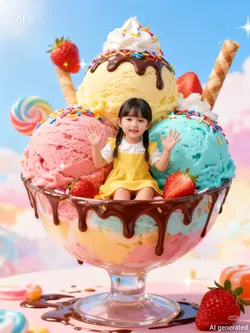 Giant Ai Icecream