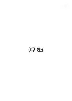 야구 체크