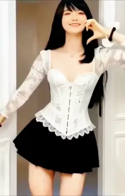 お嬢様スタイルで