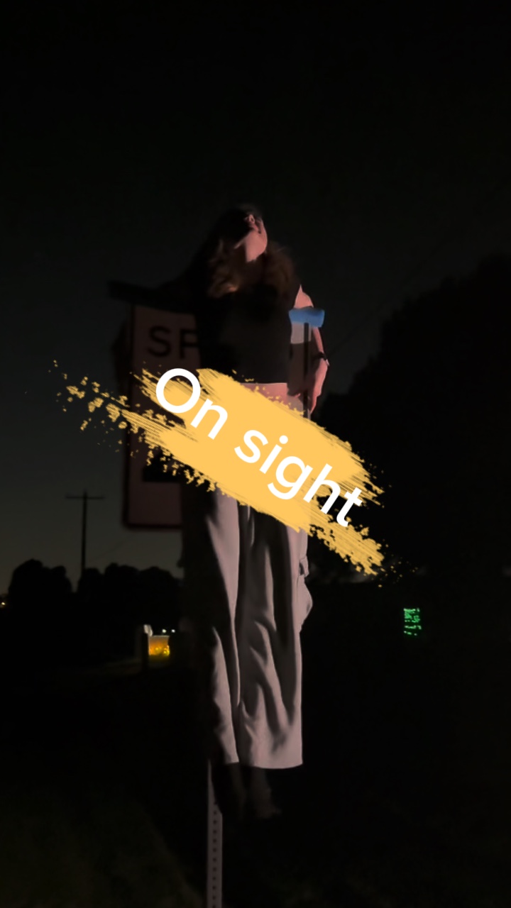 On sight template 