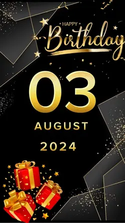 Birthday 03 August 