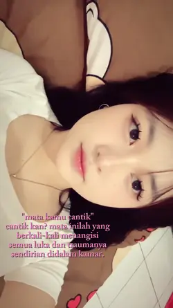 "mata kamu cantik"
