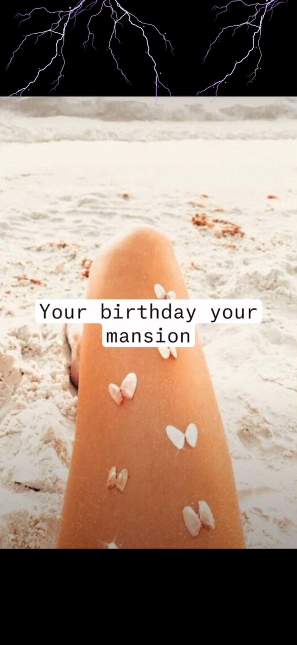 Your birthday your..