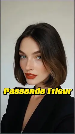 Passende Frisur