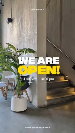 We Are Open 