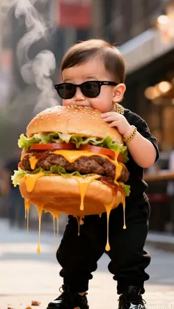 Giant burger