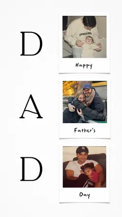 fathers day polaroid