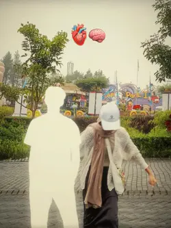 bayangan putih geser