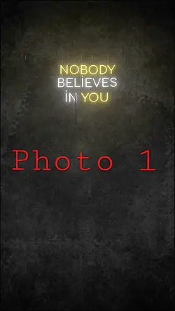 Nobody believes in u