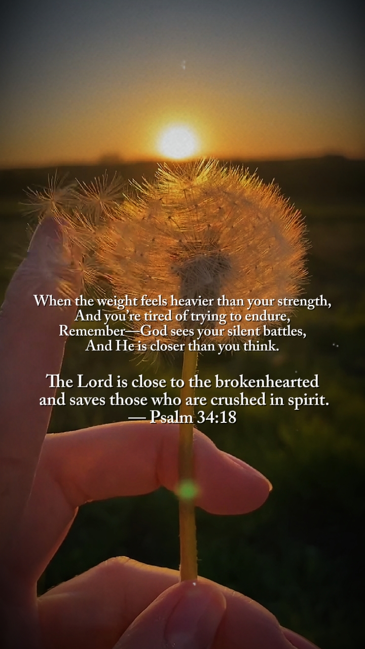 Psalm 34: 18 