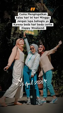Minggu 26 April