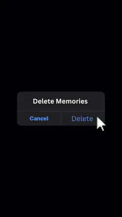Delete Memories 😭