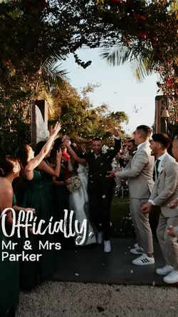 just married 