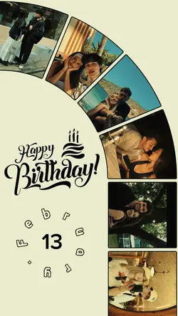 Birthday 13 February