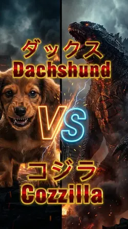 Dachs VS Cozzilla
