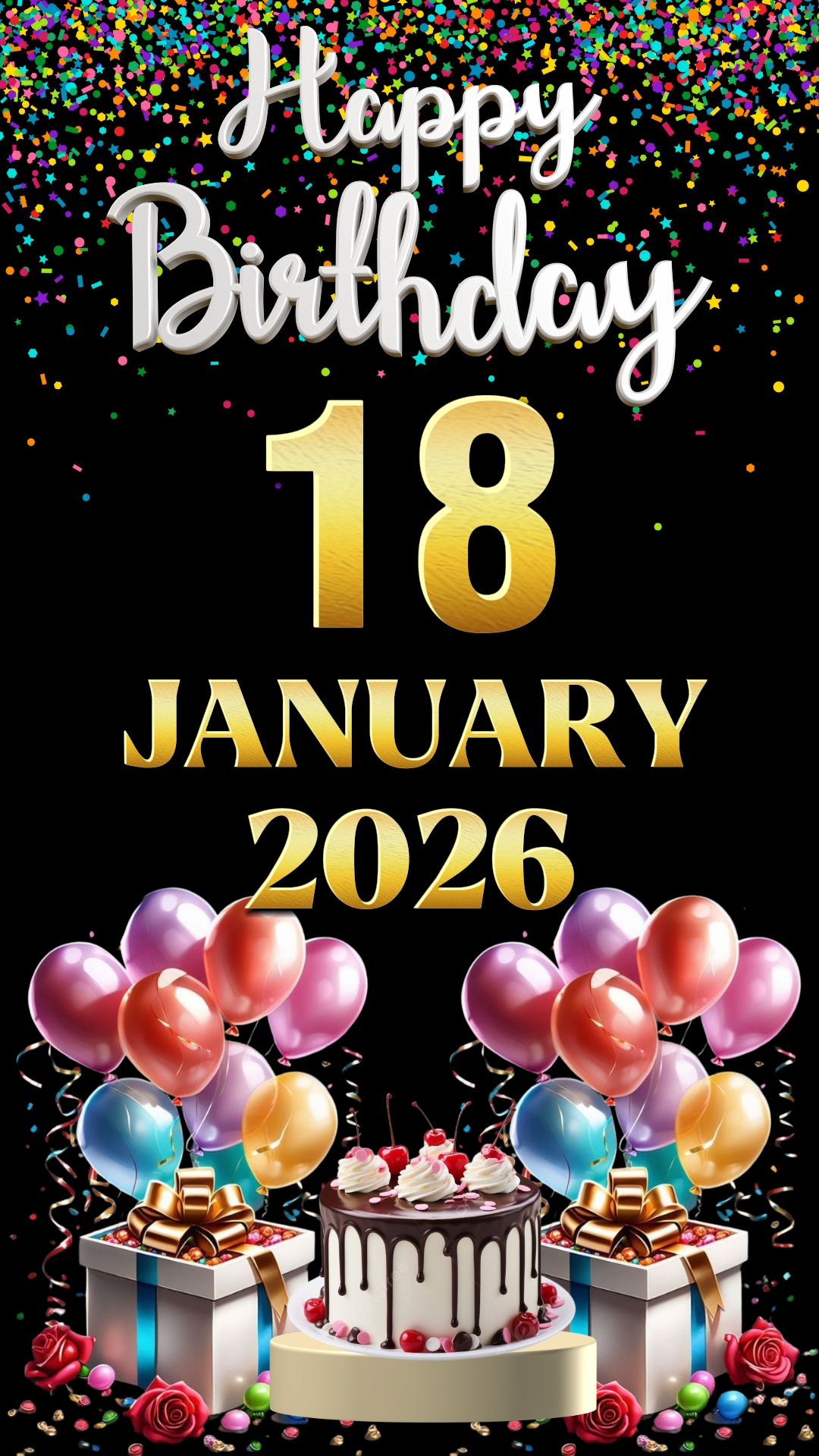 Birthday 18 January 