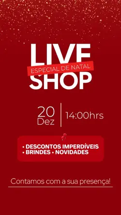 live shop natal 